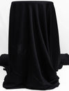 Cauldron Black 100% Polyester Crepe-Back Charmeuse 56W