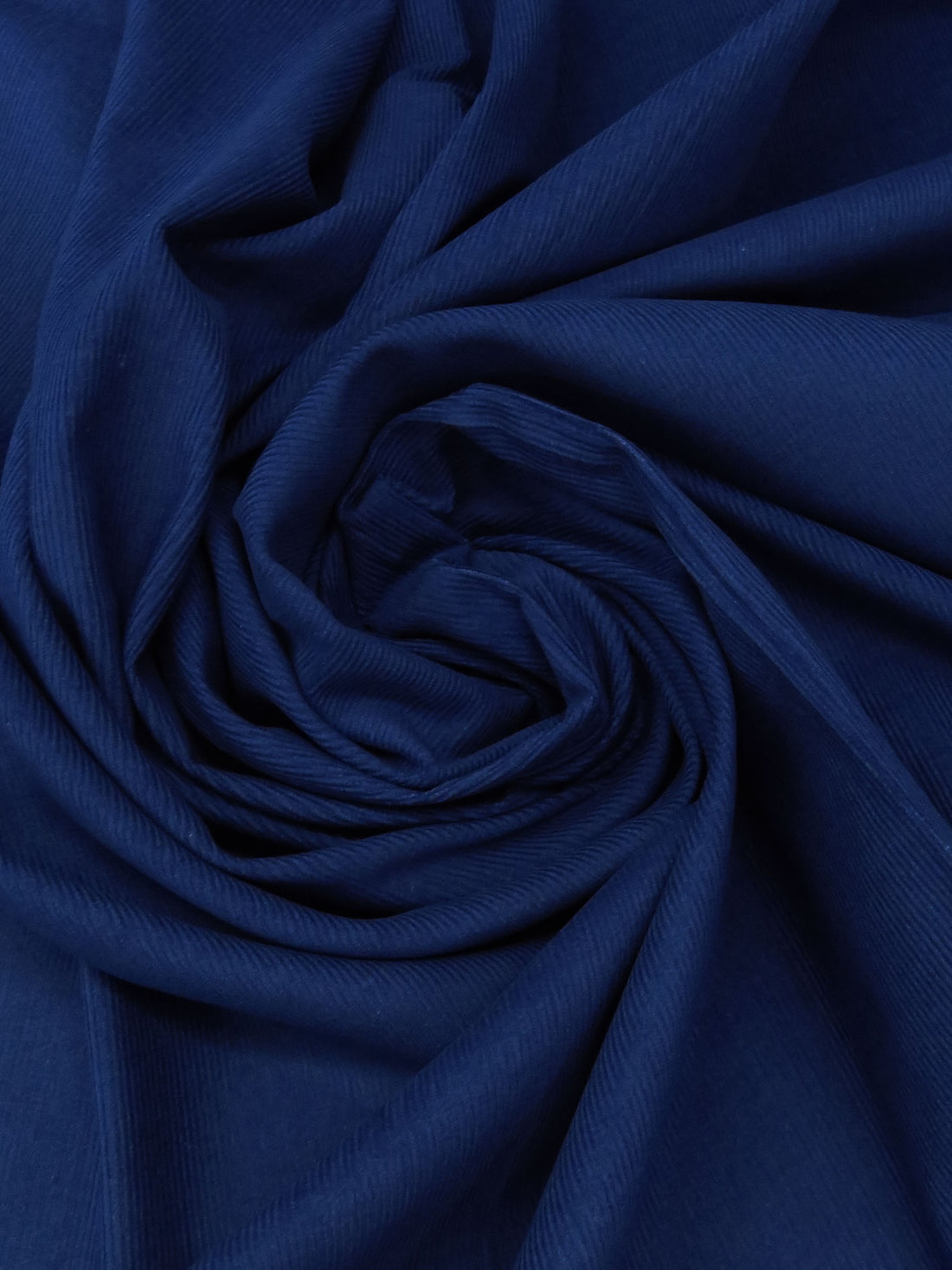 SOLD AS IS ONLY - Oxford Blue 100% Cotton Pinwale Corduroy 42W