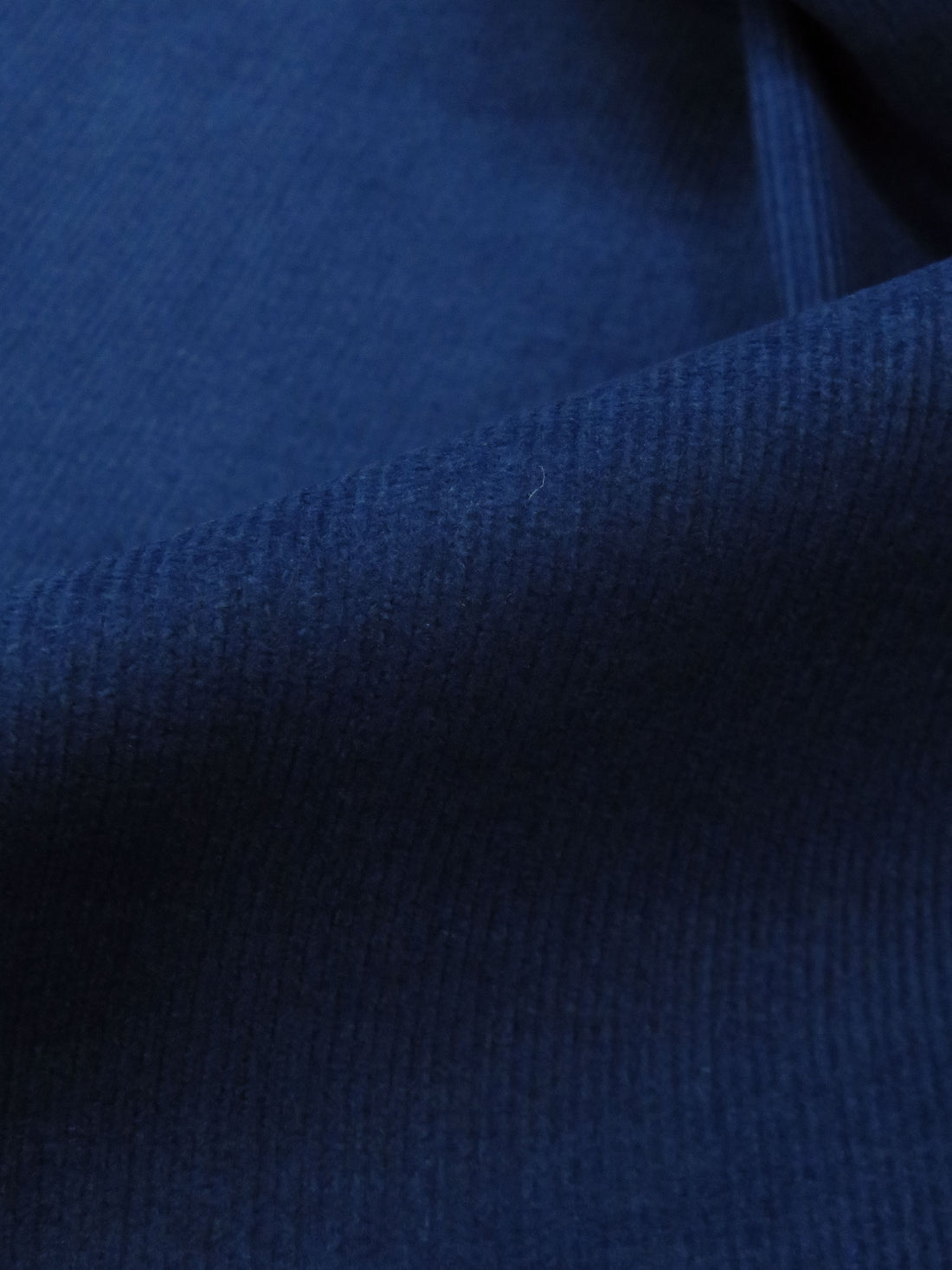 SOLD AS IS ONLY - Oxford Blue 100% Cotton Pinwale Corduroy 42W