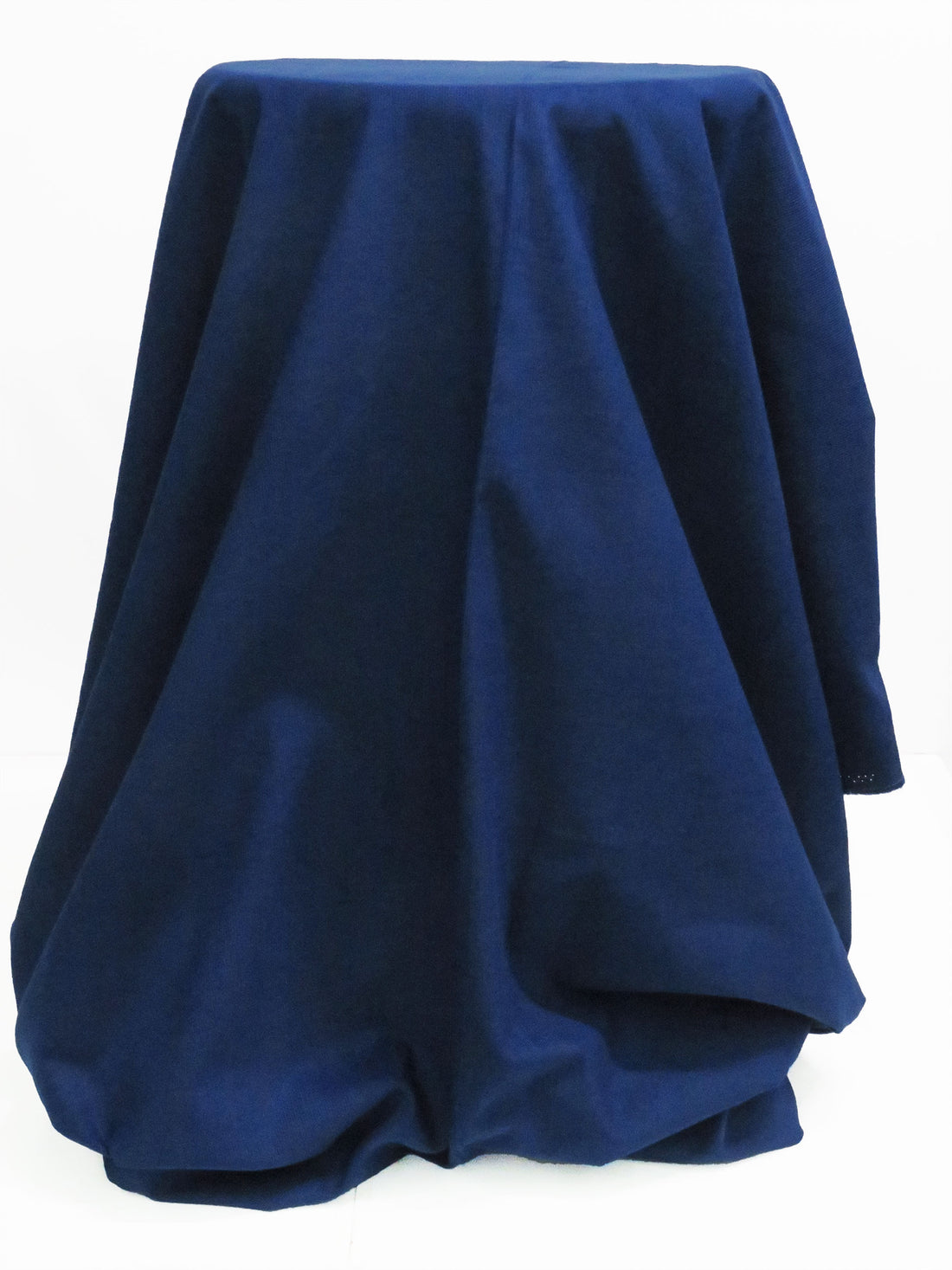 SOLD AS IS ONLY - Oxford Blue 100% Cotton Pinwale Corduroy 42W