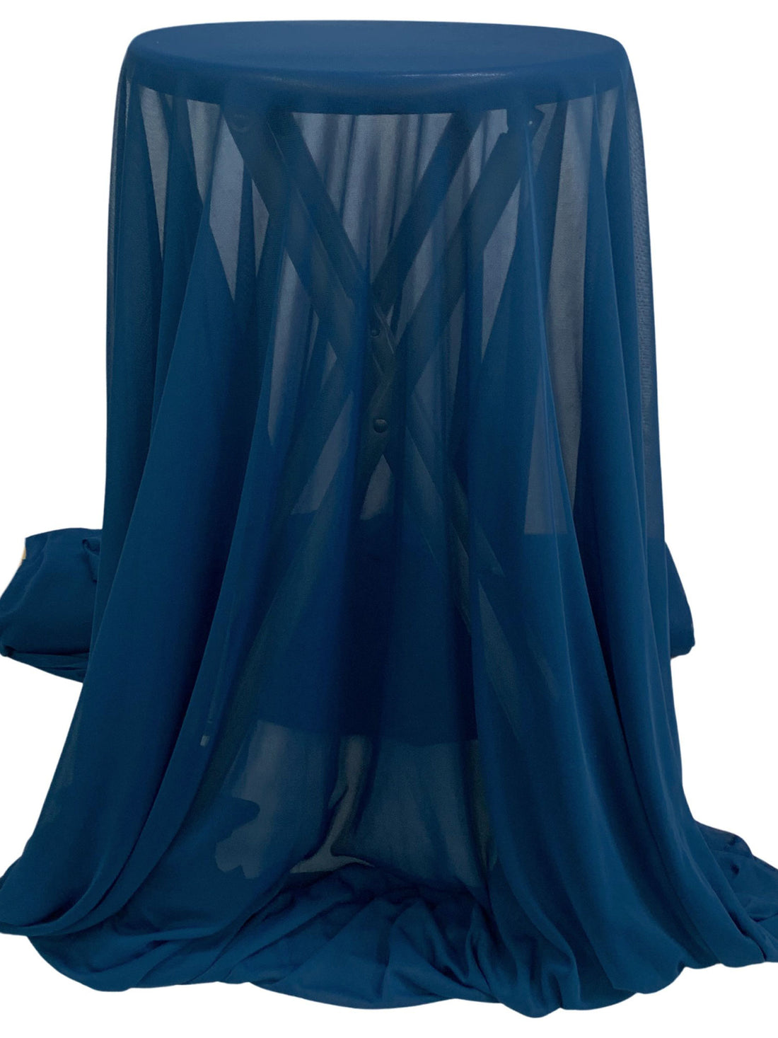 Dark Imperial Blue Polyester/Lycra Mesh Knit Lining 55W