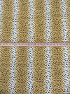 Ecru Tan/Cream/Dark Lava Brown/Multi 100% Polyester Vertical Animal Stripe-Look Print Bubble Crepe 60W