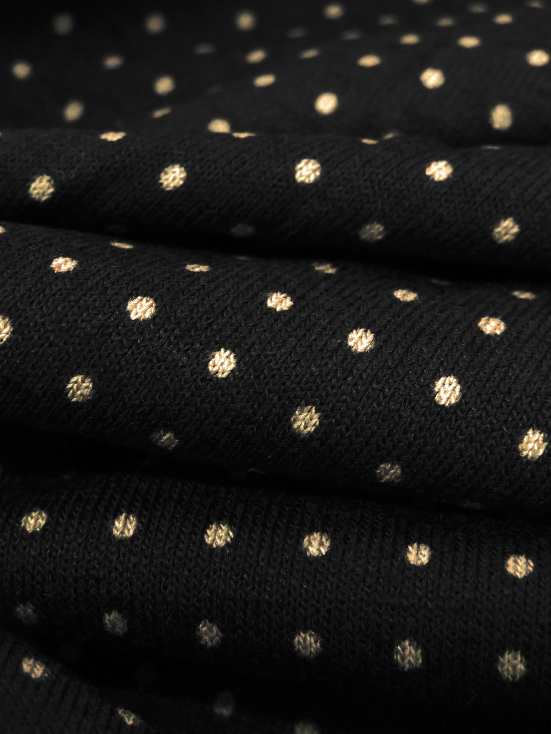 Camel/Dark Brown Rayon/Lycra Grid Polka Dot Print Jersey Knit - Imported From France - 52W