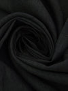 Muted Black/Dark Sage 100% Linen Cross-Dyed Linen Shirting - European Mill - 60W