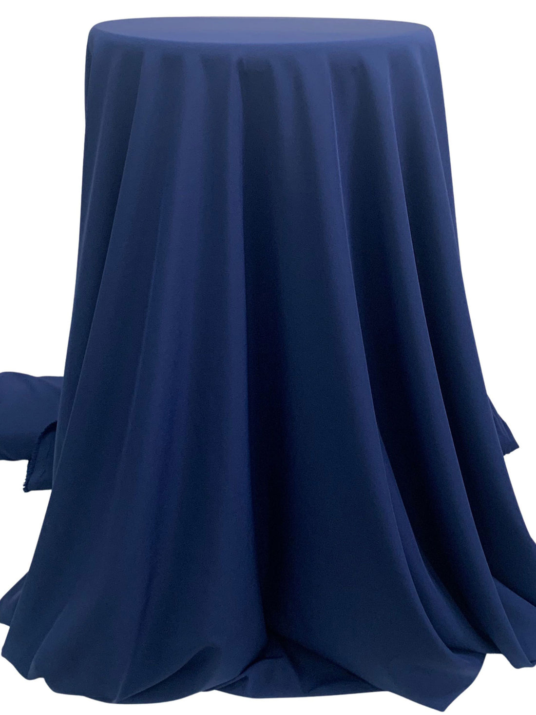 Prussian Blue Polyester/Lycra Shirt Weight Woven 54W