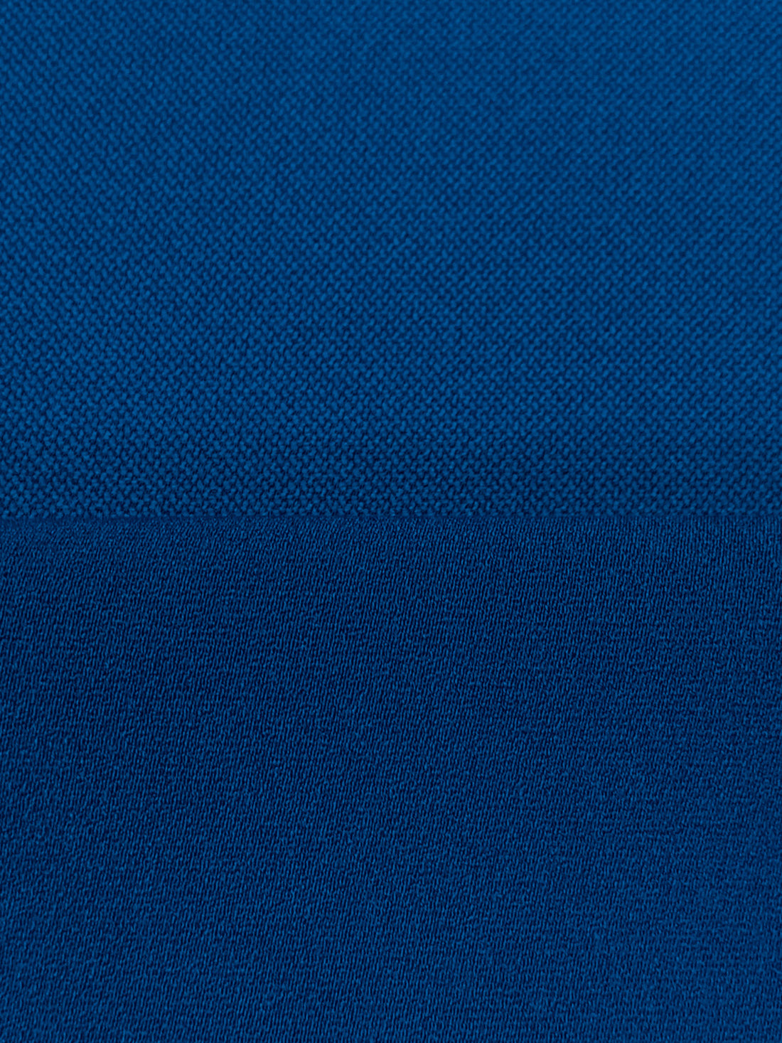 Dark Cerulean Blue 100% Polyester Suiting 54W