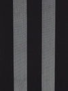 Black Polyester/Lycra Vertical Stripe Burnout Mesh Knit 56W