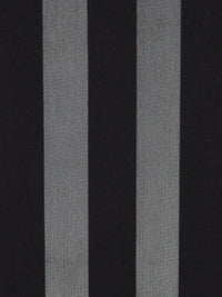 Black Polyester/Lycra Vertical Stripe Burnout Mesh Knit 56W