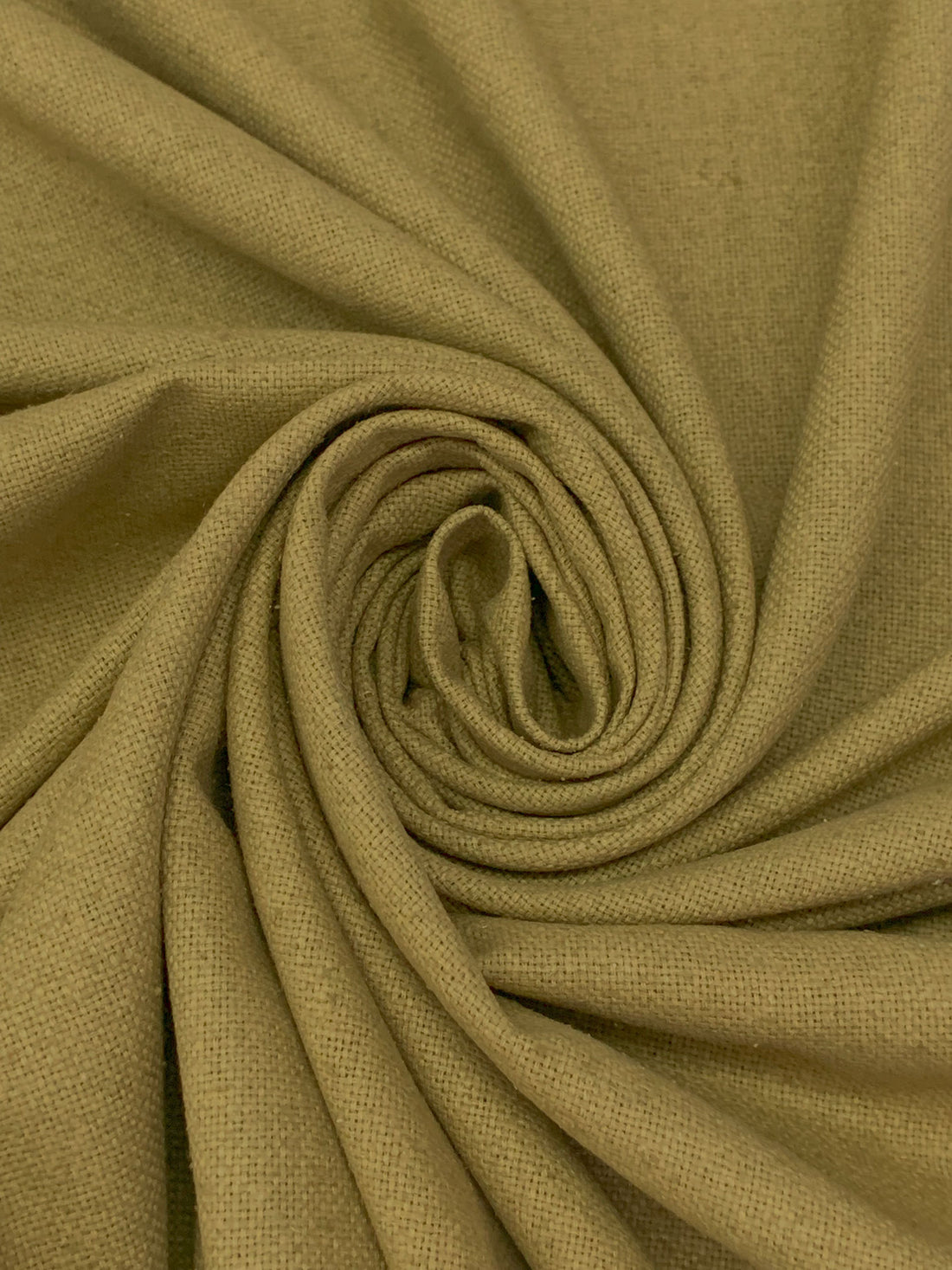 Dark Tan 100% Silk Suiting - NY Designer - 55W