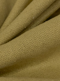 Dark Tan 100% Silk Suiting - NY Designer - 55W