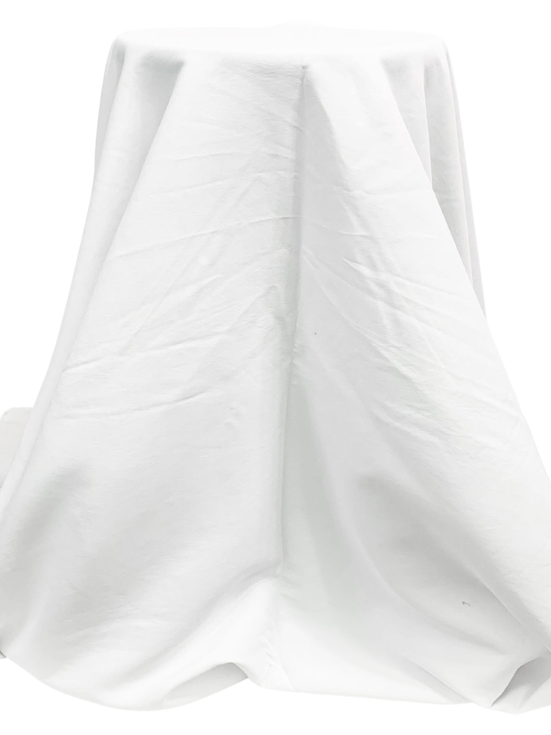White 100% Polyester Water Repellent Shirting - Corbeaux Clothing - 60W