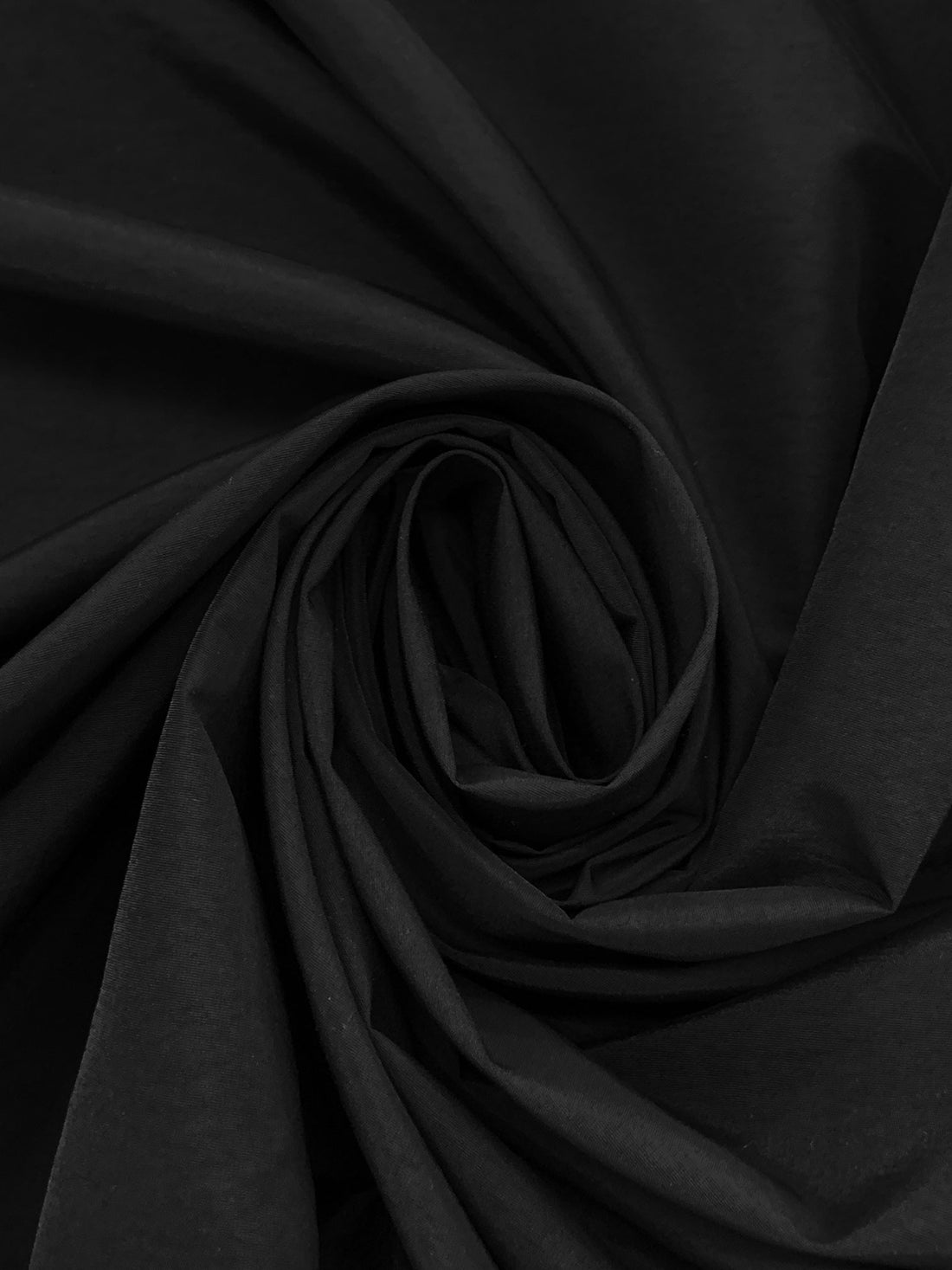 Black 100% Polyester Water Repellent Jacketing - Corbeaux Clothing - 60W