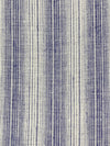 Alabaster/Lapis Blue 100% Linen Vertical Stripe Mid-Weight Woven 60W