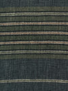 Rifle Green/Cool Black/Tan/Gray 100% Linen Horizontal Novelty Stripe Shirt Weight Woven 62W