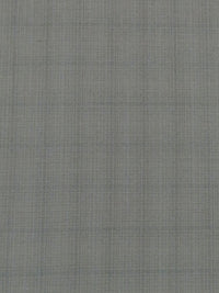 Battleship Gray/Sterling Gray Nylon/Worsted Wool Plaid Design Suiting 60W