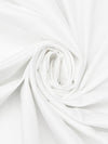 White Cotton/Lycra Stretch Sateen Bottom Weight 58W