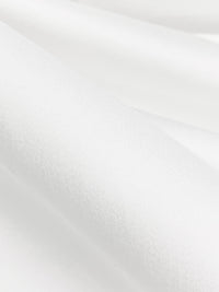 White Cotton/Lycra Stretch Sateen Bottom Weight 58W