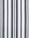 White/Muted Midnight Navy Polyester/Lycra Vertical Multi Stripe Print Crepe Double Knit 56W