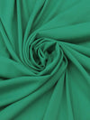 Irish Green Polyester/Lycra Stretch Twill Suiting - NY Designer - 52W