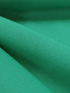 Irish Green Polyester/Lycra Stretch Twill Suiting - NY Designer - 52W