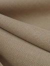 Camel Wool/Lycra Stretch Twill Suiting - NY Designer - 58W