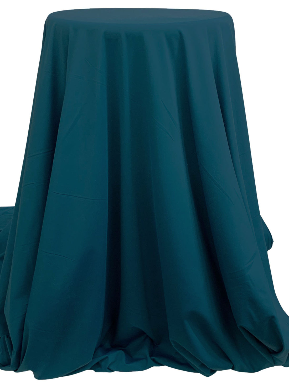 Deep Teal Ocean Blue Nylon/Lycra Swim/Activewear Knit 60W
