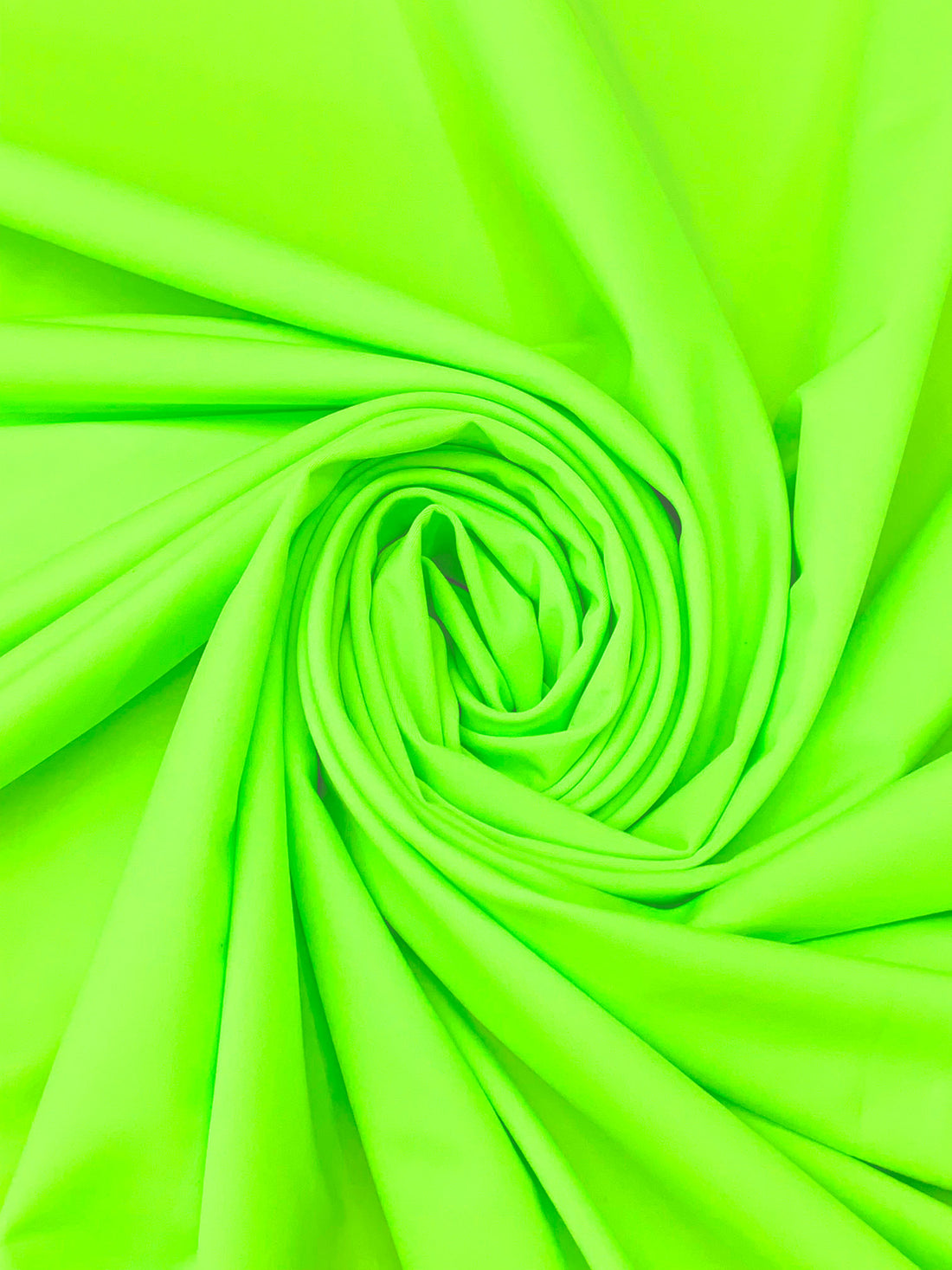 Neon Lime Nylon/Lycra Swim/Activewear Knit 55W