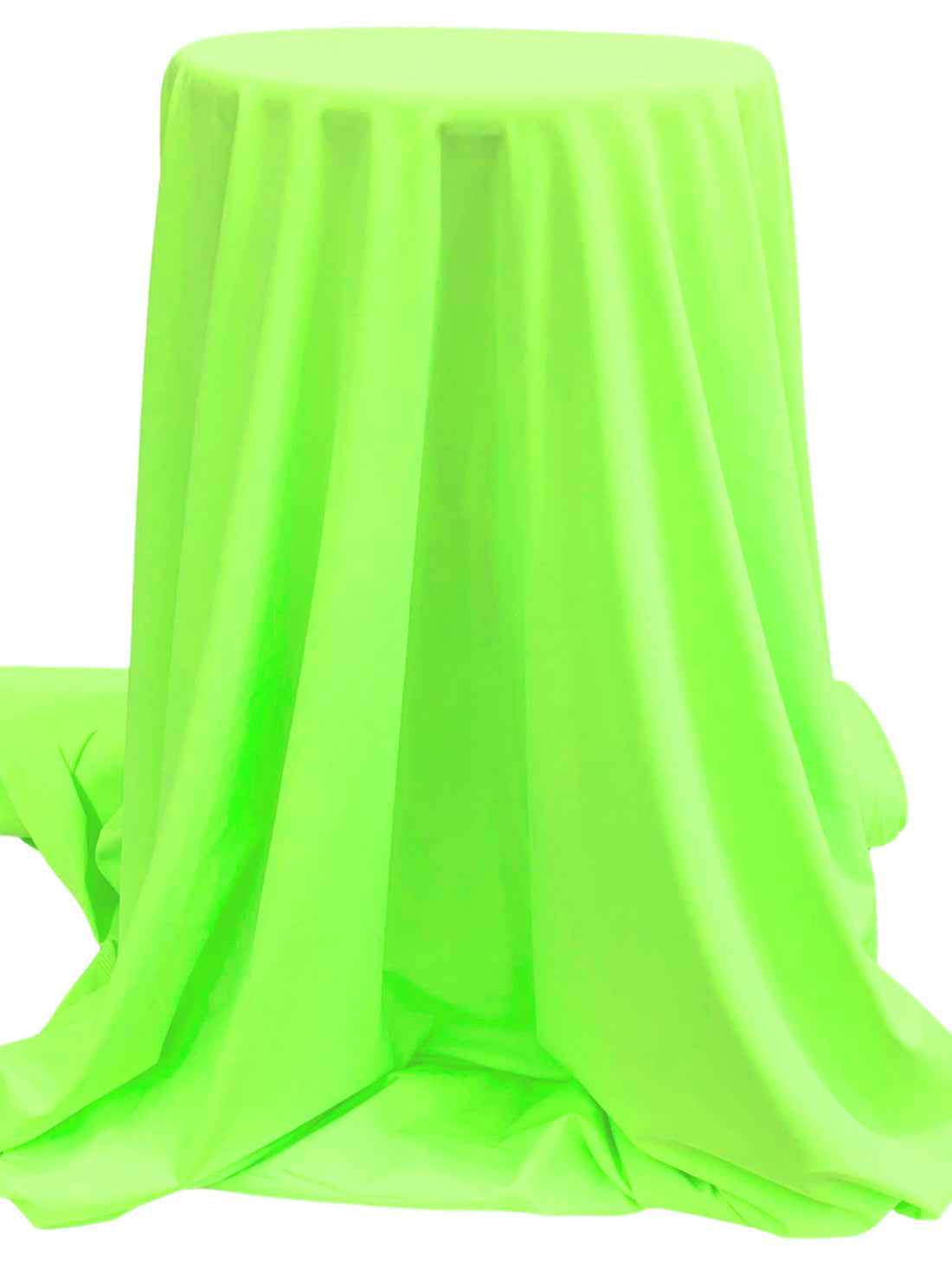 Neon Lime Nylon/Lycra Swim/Activewear Knit 55W