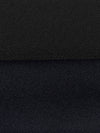 Black/Muted Midnight Navy Polyester/Lycra Twill Double Knit 44W