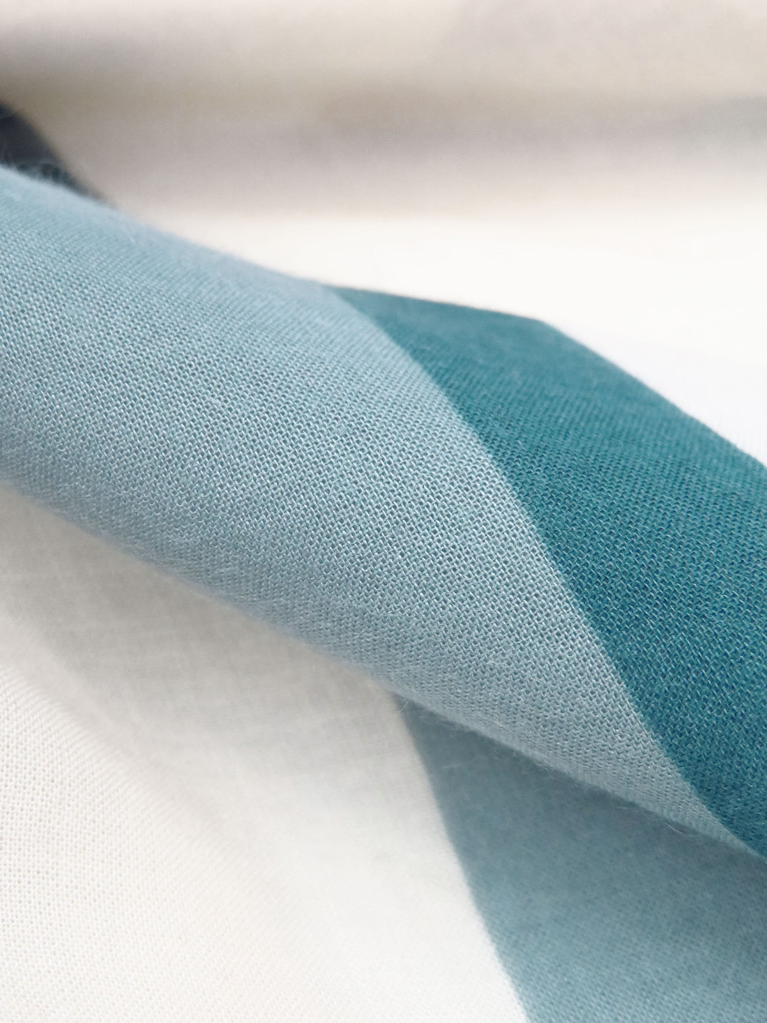 Cream/Pastel Yellow/Pewter Blue/Multi 100% Rayon Vertical Stripe Print Voile 56W