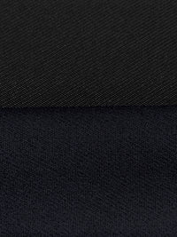 Black/Muted Midnight Navy Polyester/Lycra Twill Double Knit 44W