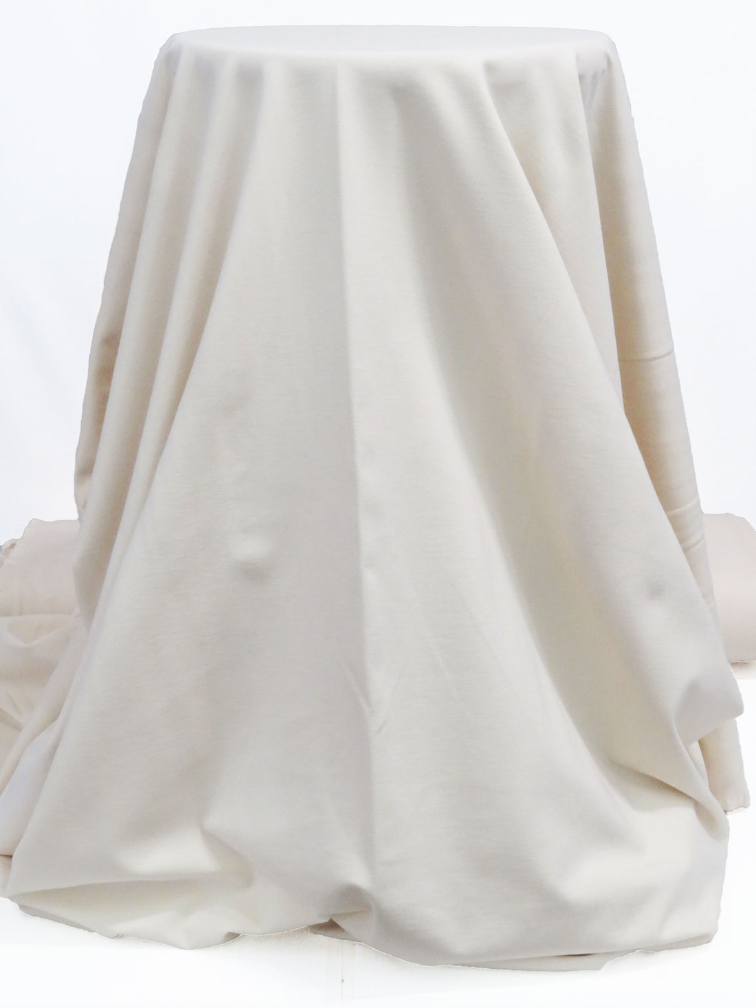 Almond Cream Rayon/Nylon/Lycra Ponte Knit 58W
