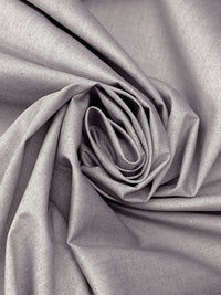 Taupe Gray/White 100% Cotton Chambray Shirting 66W