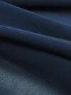 Dark Lapis Blue 100% Polyester Chiffon 58W