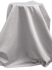 Taupe Gray/White 100% Cotton Chambray Shirting 66W