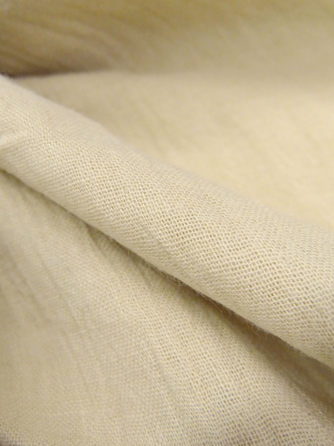 Ecru 100% Cotton Double Gauze 42W