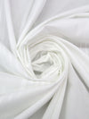 White/Silver Cotton/Lurex Double Border Vertical Stripe Design Shirting 36W