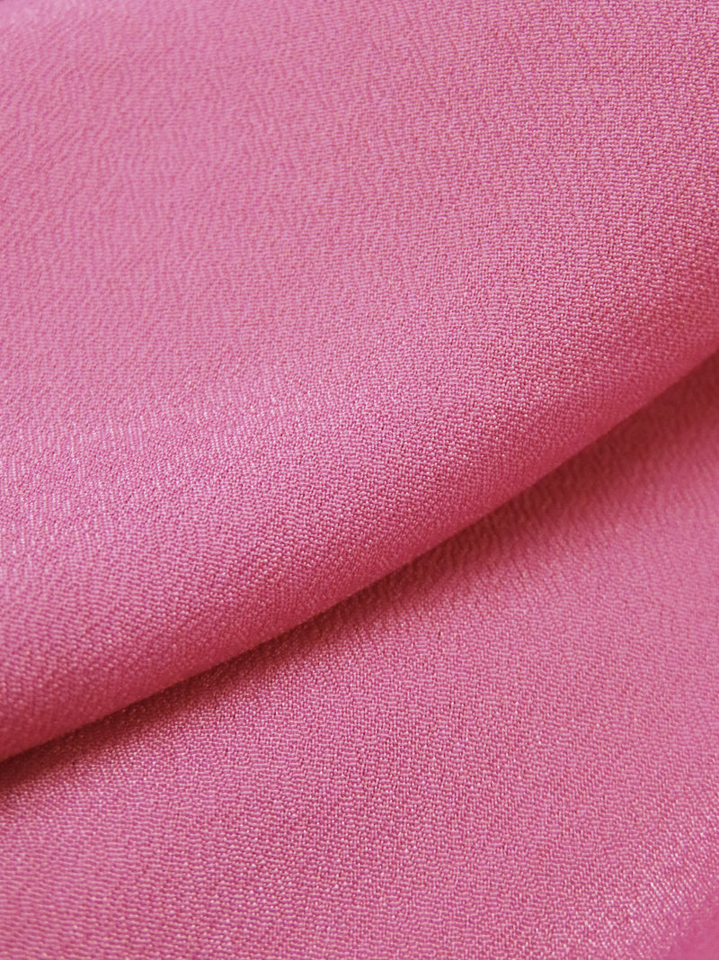 Wild Orchid Pink 100% Polyester Crepe de Chine 56W