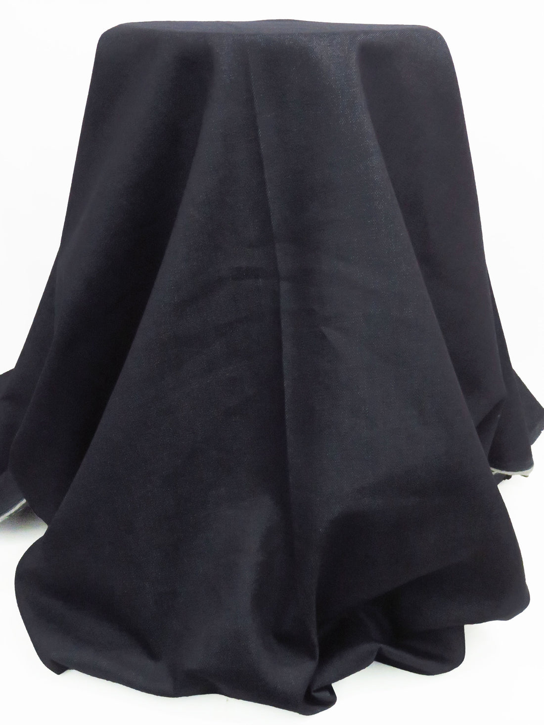Dark Wash Navy Cotton/Lycra Stretch Denim Twill 54W
