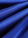 Deep Blueberry 100% Polyester Charmeuse 58W