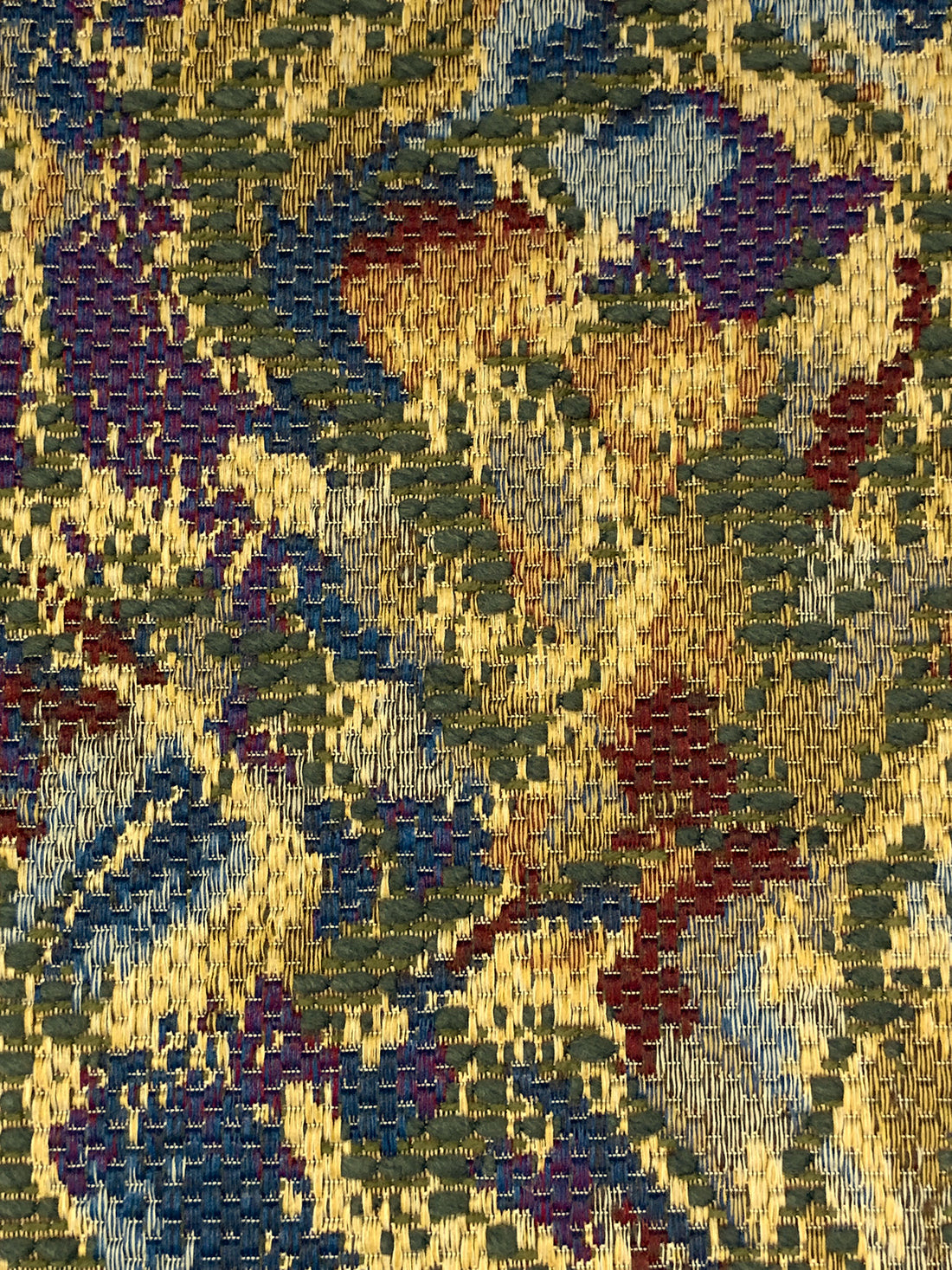Navy/Dandelion/Rifle Green/Multi 100% Polyester Novelty Tapestry Coating - NY Designer - 56W