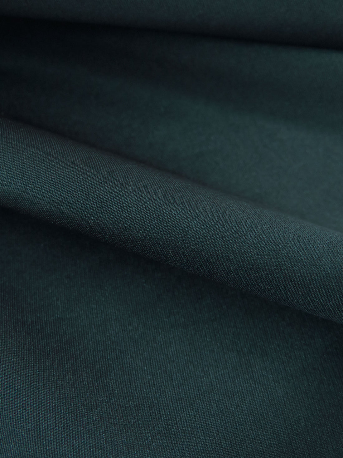 Deep Ocean Blue 100% Polyester Charmeuse 52W