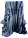 Midnight Blue/Pewter Blue Rayon/Lycra Tie-Dye Jersey Knit 54W