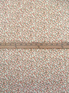 Beige/Artichoke/Durian/Multi 100% Rayon Small Floral Print Crinkle Challis 52W