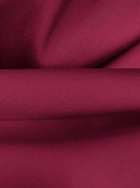 Claret Polyester/Lycra Stretch Satin - Nicole Miller - 42W