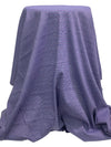 Ultramarine Blue/White/Lilac Polyester/Rayon/Spandex Yarn-Dyed Plaid Stretch Suiting 43W