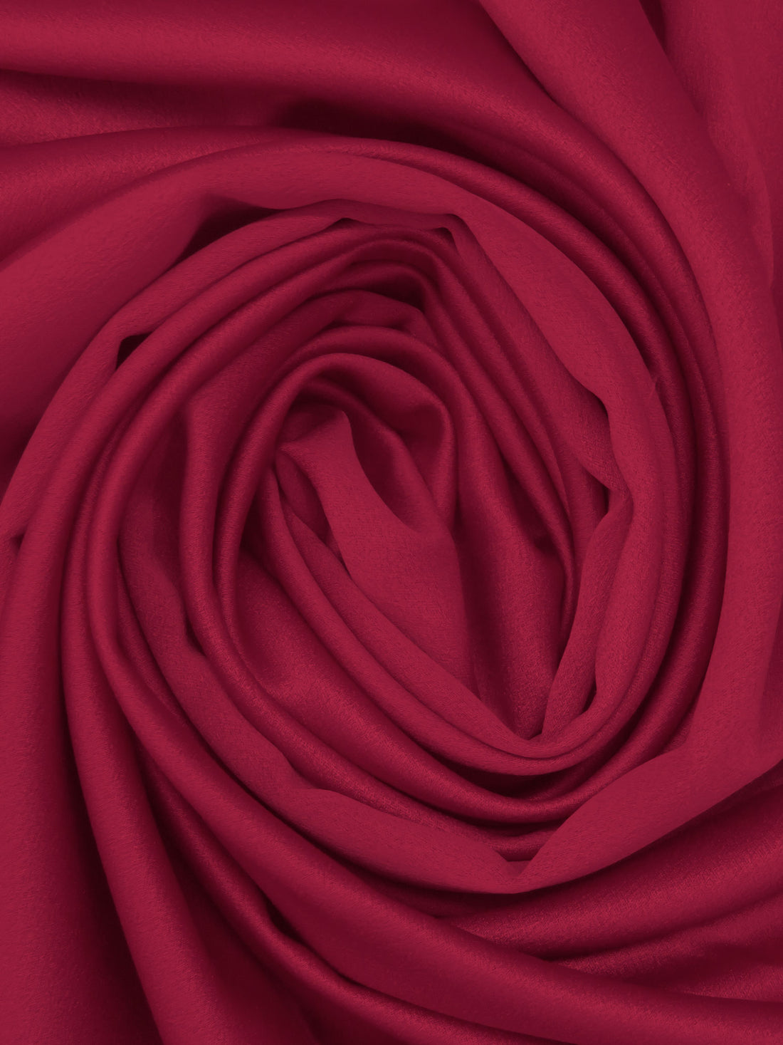 Dark Vivid Burgundy 100% Polyester Crepe-Back Satin 58W