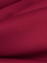 Dark Vivid Burgundy 100% Polyester Crepe-Back Satin 58W