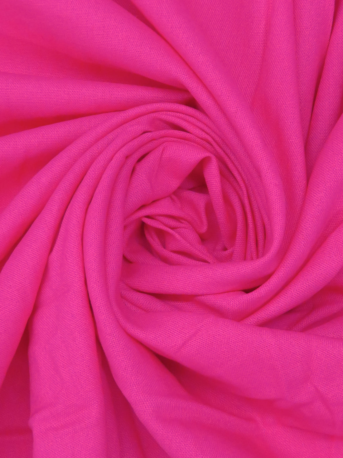 Vivid Cerise Organic Linen/Rayon Shirt Weight Woven 54W