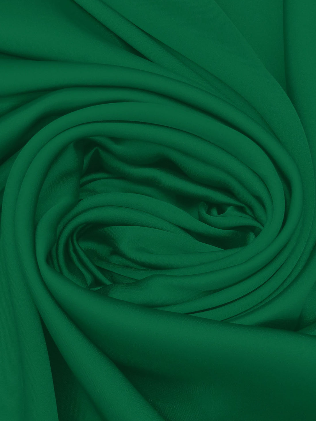 Very Dark Spring Green 100% Polyester Charmeuse 58W